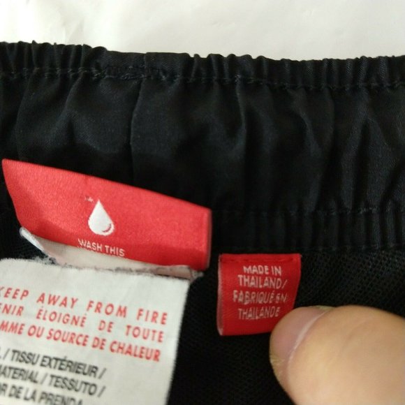 Puma Women's Drawstring Open Hems Ankle Zip Track Pants Black Size XL (33") - Picture 7 of 9